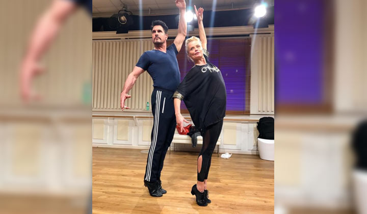 Don Diamont on Ballando Con Le Stelle